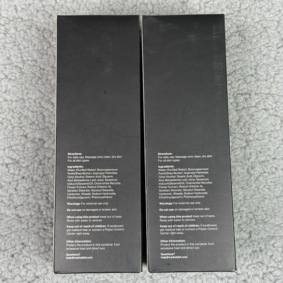 2-Pack Mad Rabbit Replenish Body Lotion 3.4 oz Daily Tattoo Skin Care New In Box - Picture 3 of 7
